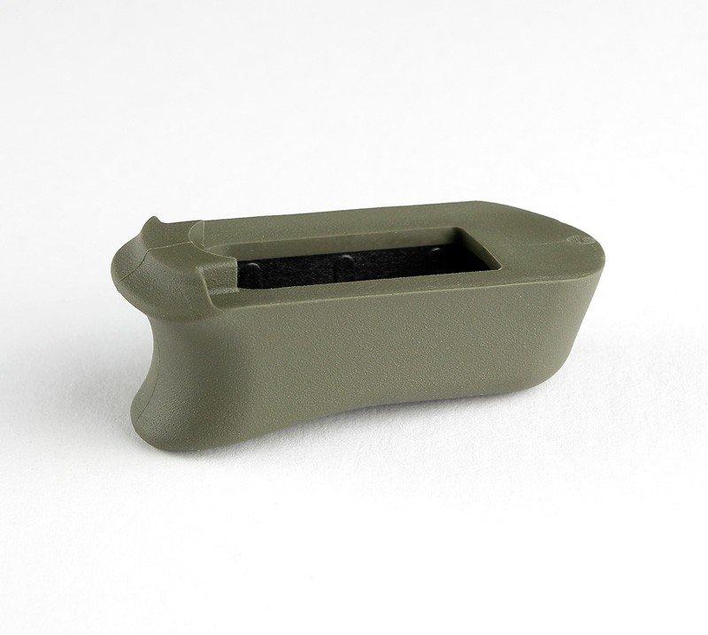 Kimber Micro 9 OD Green Rubber Mag Extended Base Pad