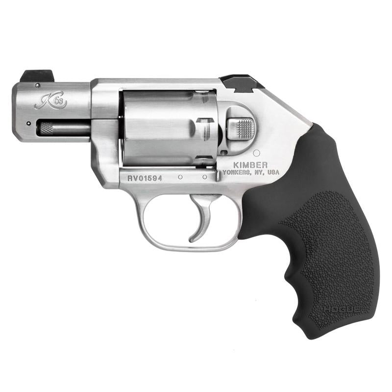 Kimber K6s DASA DAO Bantam Soft Overmolded Rubber Cobblestone Monogrip Black