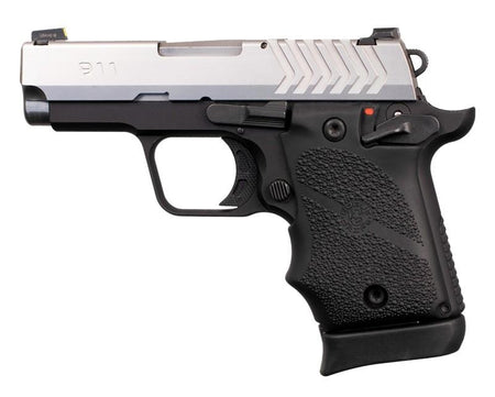 Hogue Springfield Armory 911 9mm Ambi Safety Rubber Grip Black
