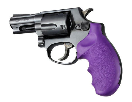 Hogue Purple Rubber Monogrip for Taurus 85 Revolver