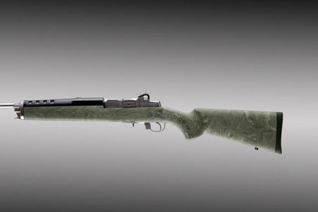 Hogue Ghillie Green OverMolded Stock for Ruger Mini-14/30 Post 180 Serial Numbers