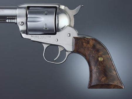 Hogue Ruger Vaquero/Blackhawk Classic Walnut Cowboy Action Wood Grips