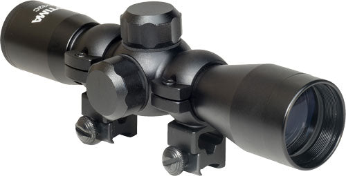 Hatsan Optima 4x32 Compact Rifle Scope with Rings and Caps
