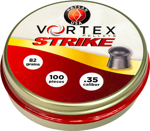 Hatsan Vortex Strike .35 Cal 81.02gr Air Pellets 100-Count Tin