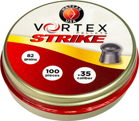 Hatsan Vortex Strike .35 Cal 81.02gr Air Pellets 100-Count Tin
