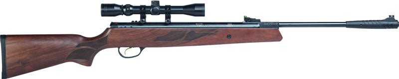 Hatsan Model 95 .22 Cal Spring Combo Walnut with Optima 3-9x32 Optic