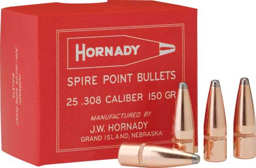Hornady .308 Caliber 150 Grain JSP 75th Anniversary Reloading Bullets