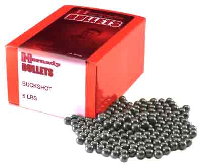 Hornady #4 Lead Buckshot .240 Diameter 5-Pound Box 6BX/CS