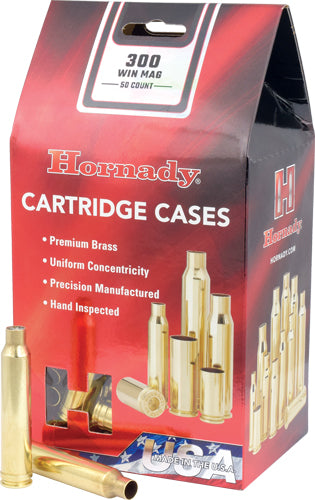 Hornady .300 Winchester Magnum Unprimed Cases 50ct