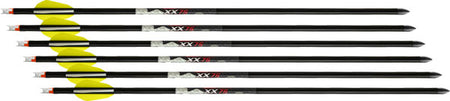 Wicked Ridge XX75 Alpha Nock Aluminum Crossbow Arrows 20" 6-Pack
