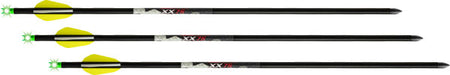 Wicked Ridge XX75 Alpha Brite Aluminum Crossbow Arrows 20" 3-Pack