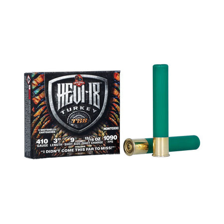HEVI-Shot HS1009 HEVI-18 TSS Turkey .410 Bore 3" 13/16oz 9 Shot 1090 fps 816383003671