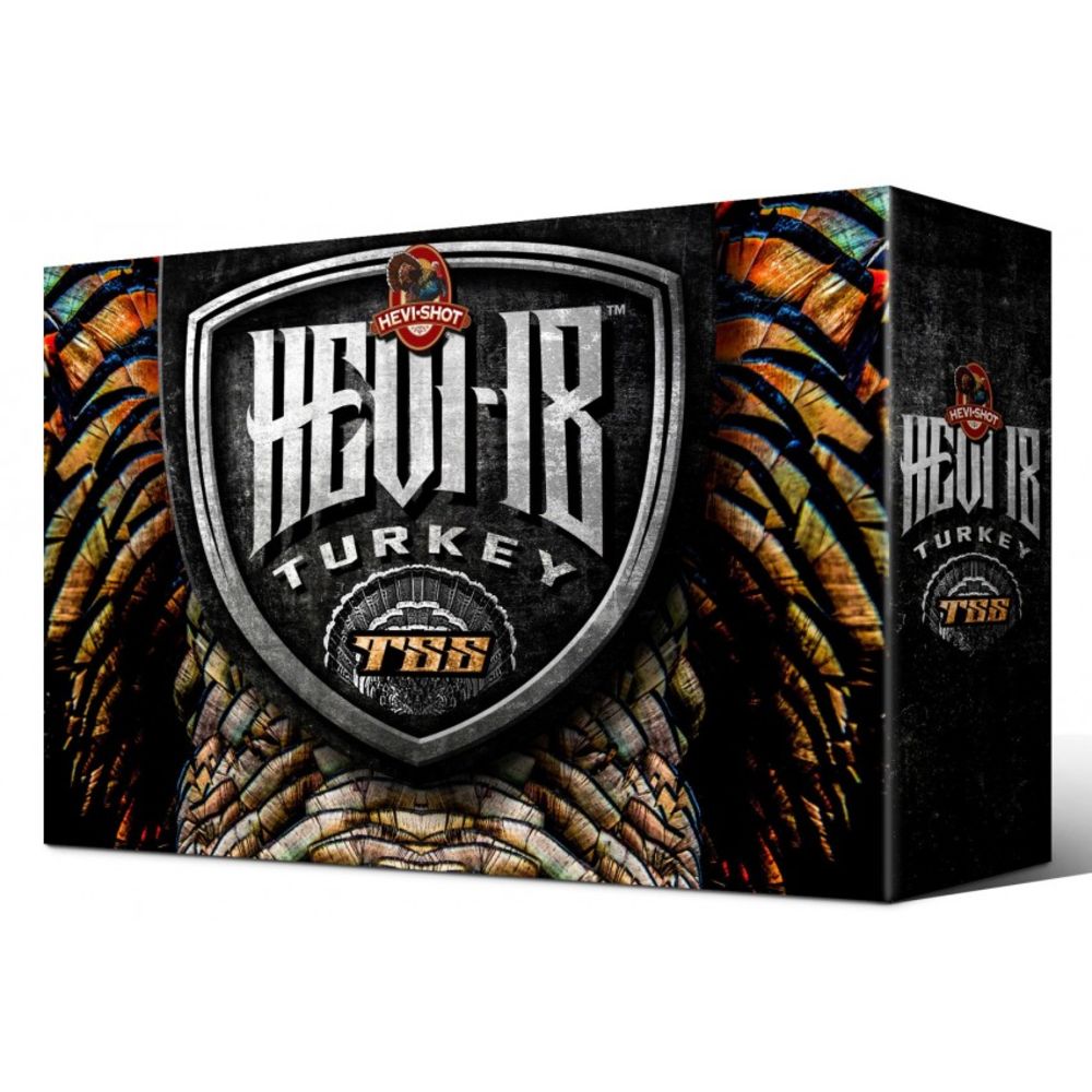 HEVI-Shot HS4009 HEVI-18 TSS Turkey 12 Gauge 3" 2oz 9 Shot 1250 fps 816383003633