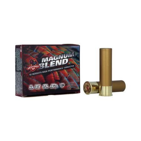 HEVI-Shot HS41205 Magnum Blend Turkey 12 Gauge 3.5" 21/4oz 5/6/7 Shot 1200 fps 816383412053