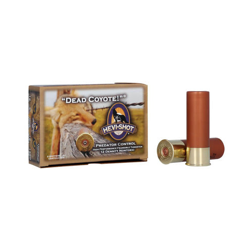 HEVI-Shot 12 Gauge Shotgun Ammo Dead Coyote Varmint 3 in 1-3/8 oz 00 Buck