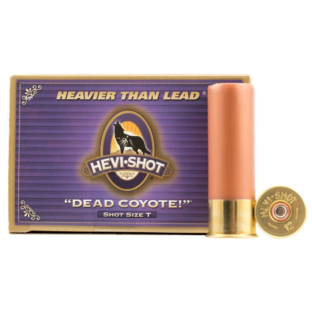 HEVI-Shot HS43030 Dead Coyote Varmint 12 Gauge 3" 1-1/2oz T 1300 fps 816383430309