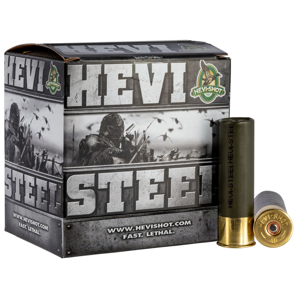 HEVI-Shot HS60004 HEVI-Steel Waterfowl 12 Gauge 3" 1-1/4oz 4 Shot 1500 fps 816383600047