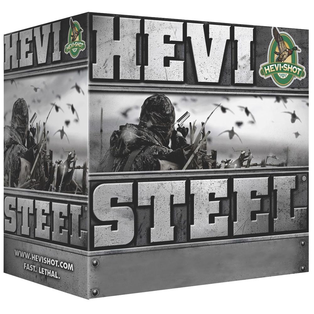 HEVI-Shot HS61222 HEVI-Steel Waterfowl 12 Gauge 2.75" 1-1/8oz 2 Shot 1500 fps 816383612224