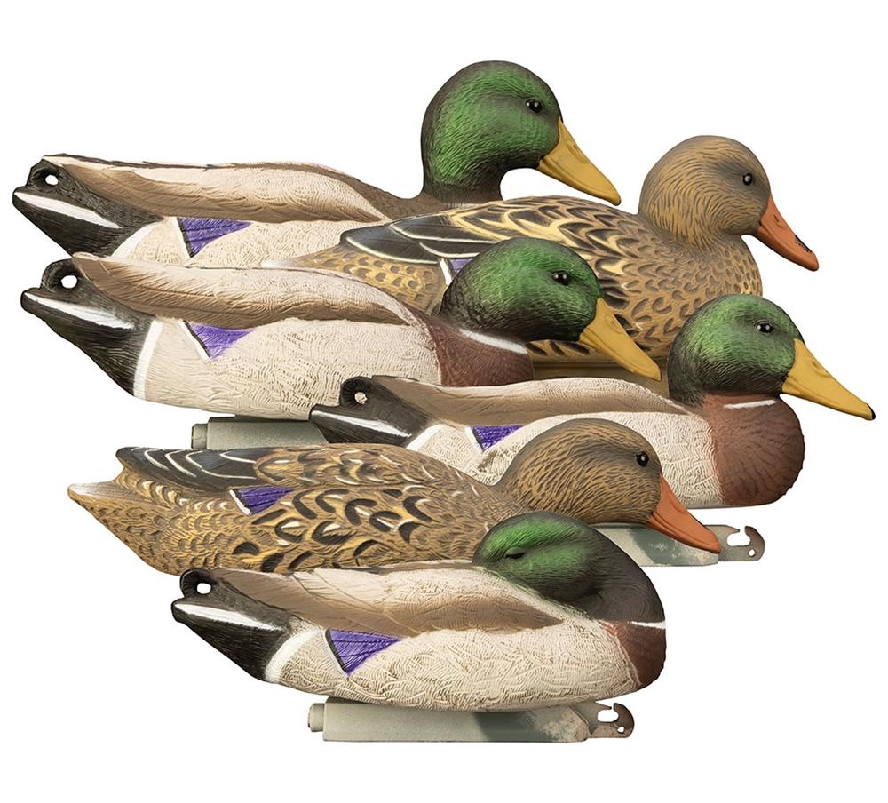 Higdon Outdoors Foam Filled Full-Size Mallard Decoy Pack of 6