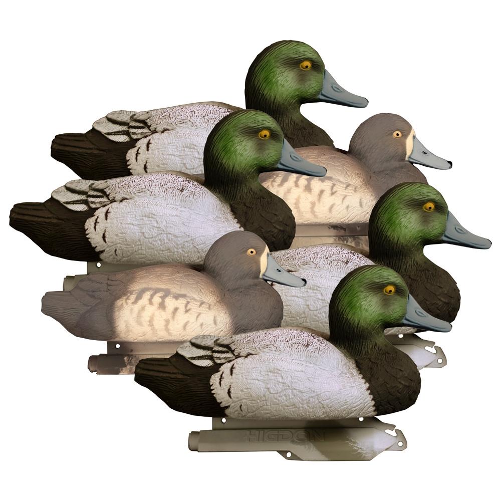 Higdon Outdoors Bluebill Foam Filled Standard Decoy Set 6pk