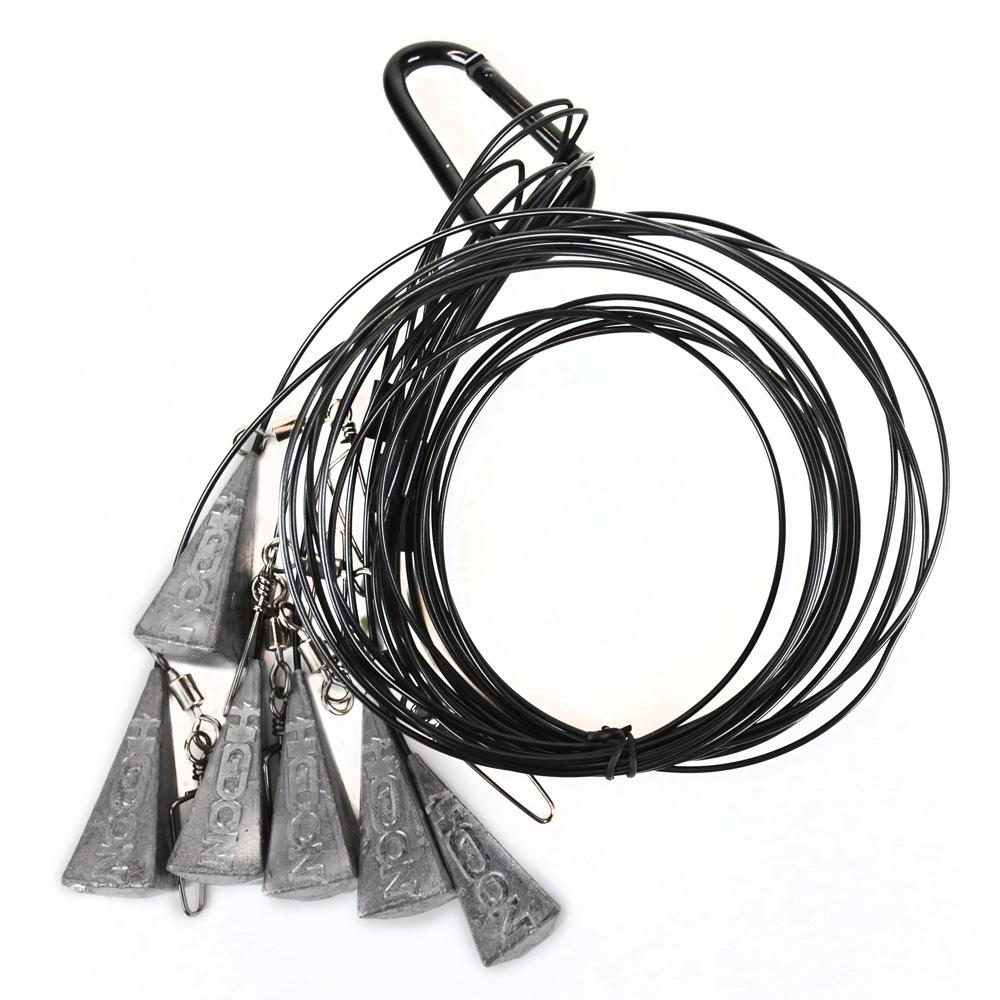 Higdon Outdoors Battleship Rig 6 oz Anchor 54" Non-Tangle 6 Pack