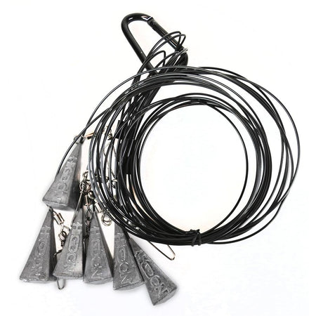 Higdon Outdoors Battleship Rig 6 oz Anchor 54" Non-Tangle 6 Pack