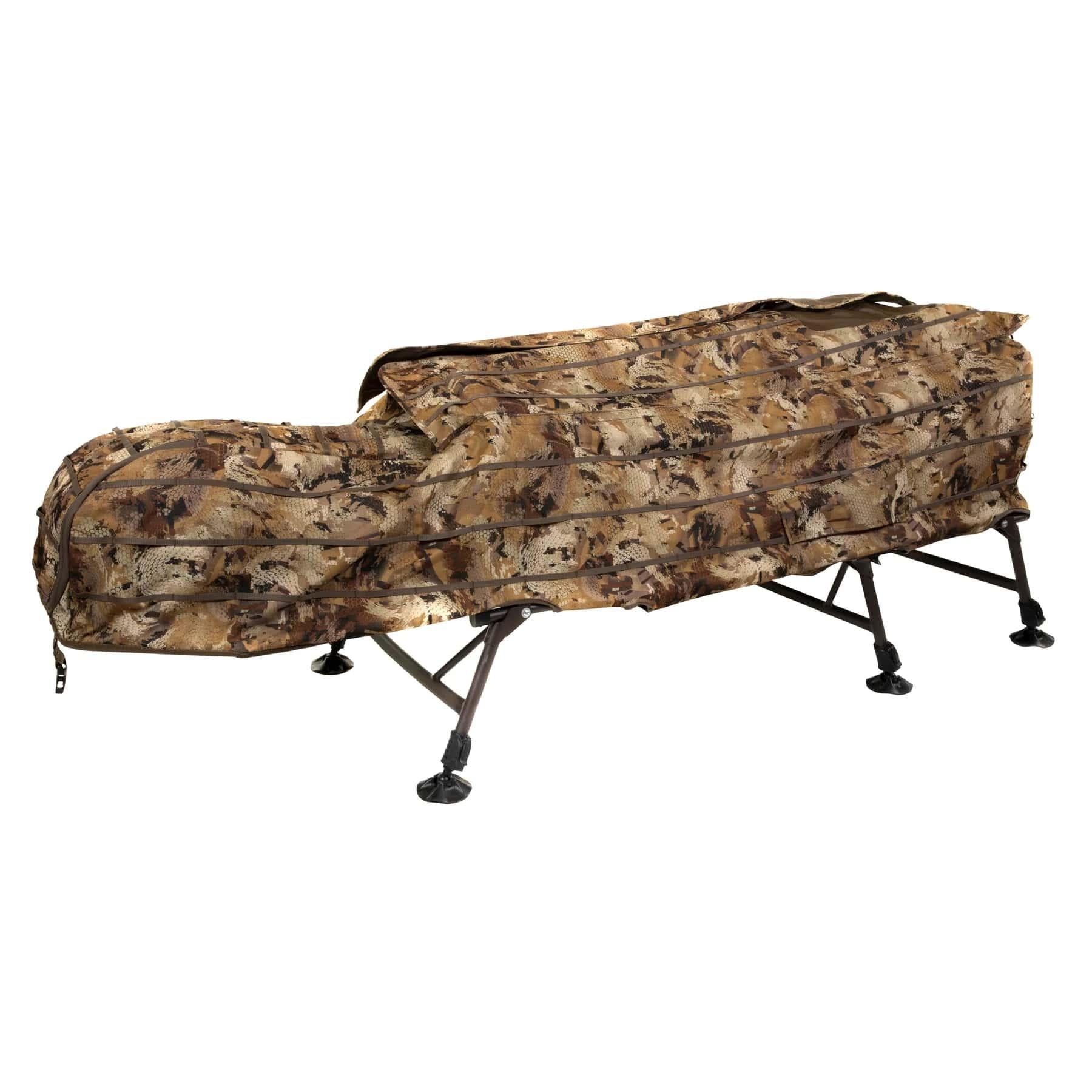MOmarsh ATX InvisiLay Adjustable Layout Blind Optifade Marsh Camo