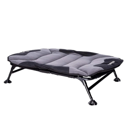 MOmarsh Home Cot Raised Dog Bed Grey Foldable Pet Rest Cot