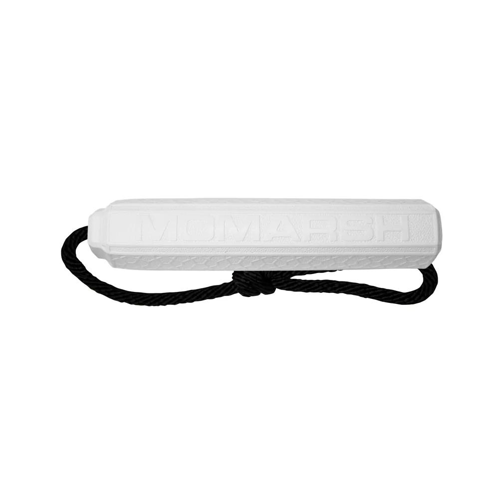 MOmarsh Mark Medium Dog Training Bumper White - Pentagon Shape