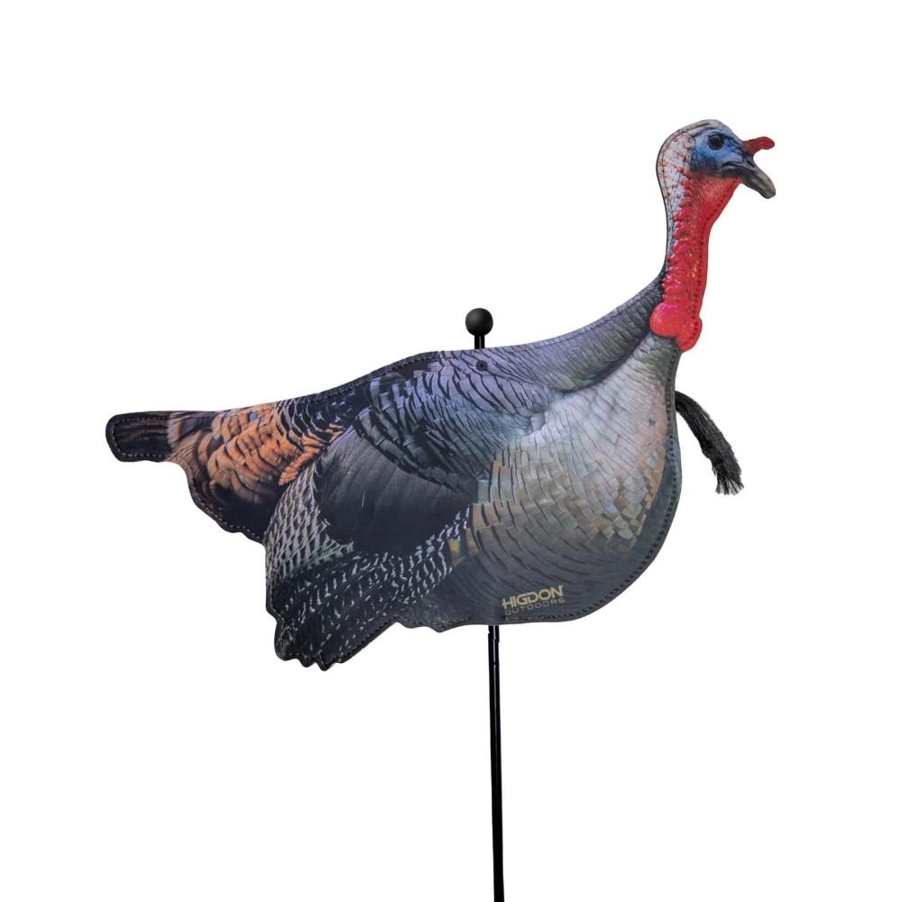 Higdon Flex Lightweight Turkey Decoy Upright Tom Silhouette