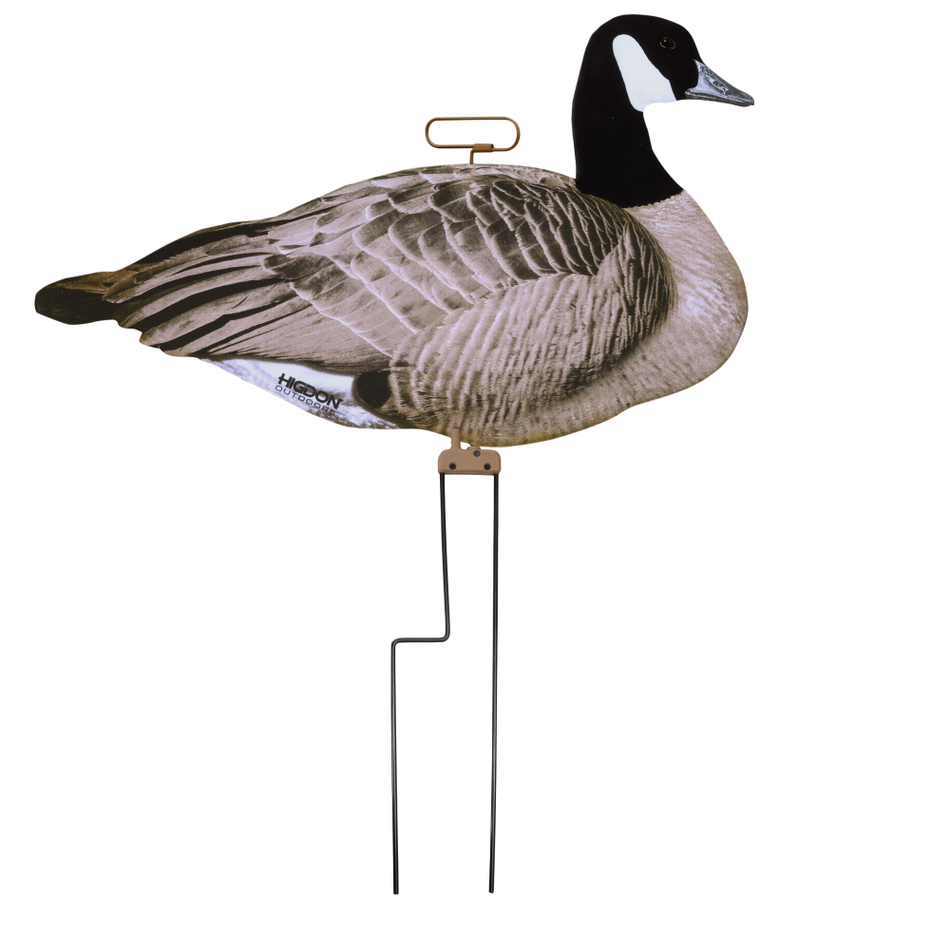 Higdon FLATS Magnum Canada Motion Silhouette Fully Flocked Decoys 12/ct