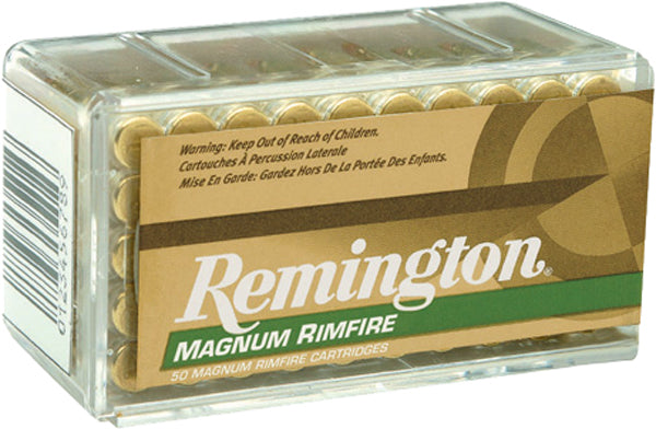 Remington .22 Magnum / WMR Remington Magnum Rimfire 40 grain Jacketed Hollow Point ammunition 1910 FPS