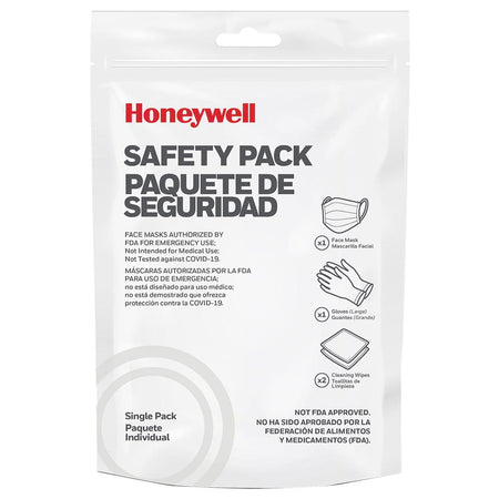 Honeywell Howard Leight Single Pack PPE Kit - Mask, Gloves & Wipes