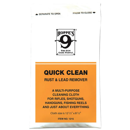 Hoppe's Quick Clean Rust & Lead Removing Cloth