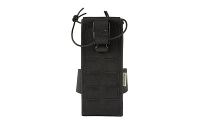 High Speed Gear 24RD02BK Gen 2 Large Radio TACO Pouch, Black, MOLLE Compatible