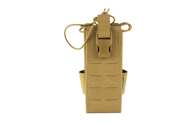 High Speed Gear 24RD02CB Gen 2 Large Radio TACO Pouch, Coyote Brown, MOLLE Compatible