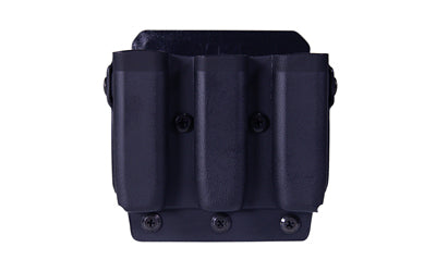 High Speed Gear 42P103BK Uniform Line Triple Mag Pouch Size 1, Kydex, Black, Universal Clip Mount