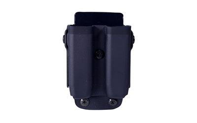 High Speed Gear 42P202BK Uniform Line Twin Mag Pouch Size 2, Kydex, Black, Universal Clip Mount