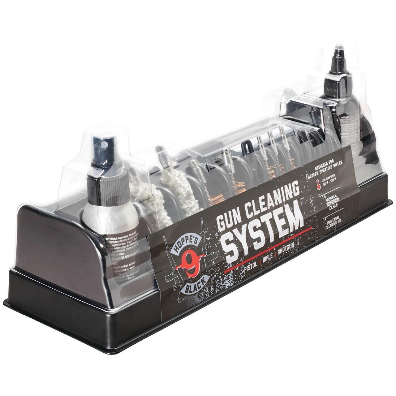 Hoppe's Black Firearm Cleaning System with Case