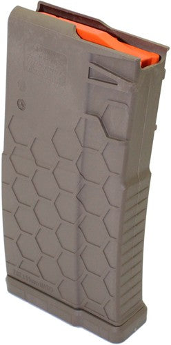 Hexmag 20-Round FDE Polymer SR-25 .308 Win Magazine