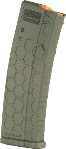 Hexmag Series 2 OD Green 30-Round Polymer Magazine for AR-15 5.56x45