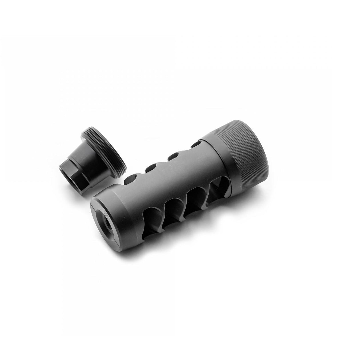 Area 419 Hellfire Match Self Timing Brake 30 Caliber 5/8-24 Thread Black