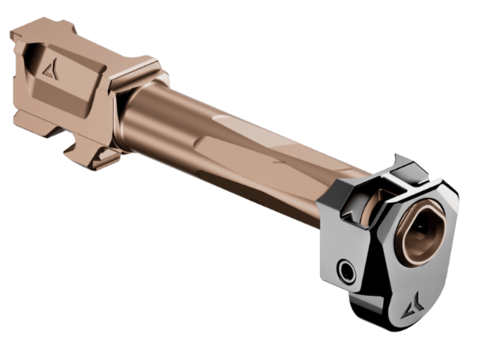 Radian Weapons R0832 9mm Ramjet + Afterburner Combo Glock 19 Gen5 Bronze Stainless Steel
