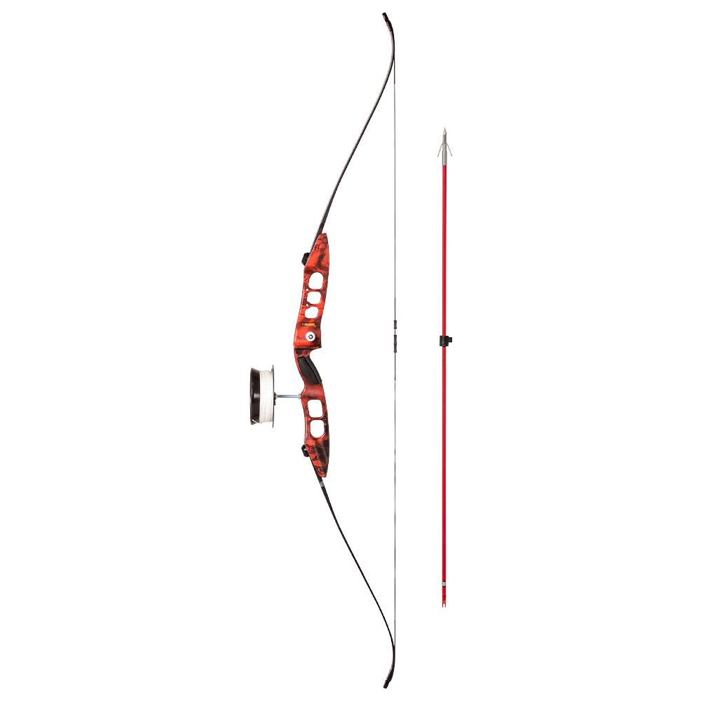 Cajun Bowfishing Fish Stick Take-Down RTF RH 45 lb Bow Red Veil Alpine