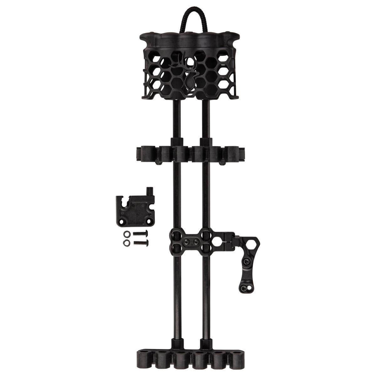 Trophy Ridge Hex Light Archery Arrow Quiver Black Single