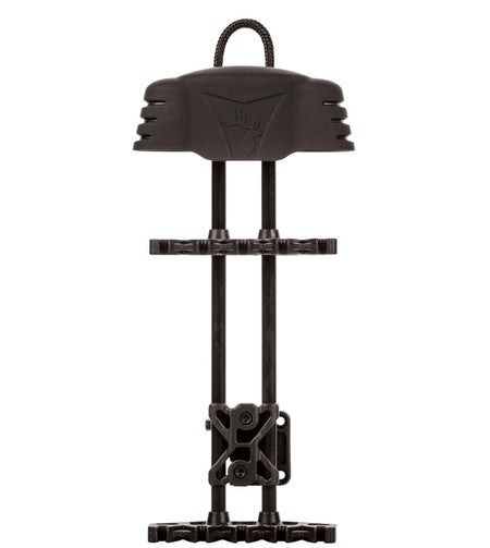 Trophy Ridge 5-Spot Bow Quiver with Dual Arrow Grippers - Black 3pc