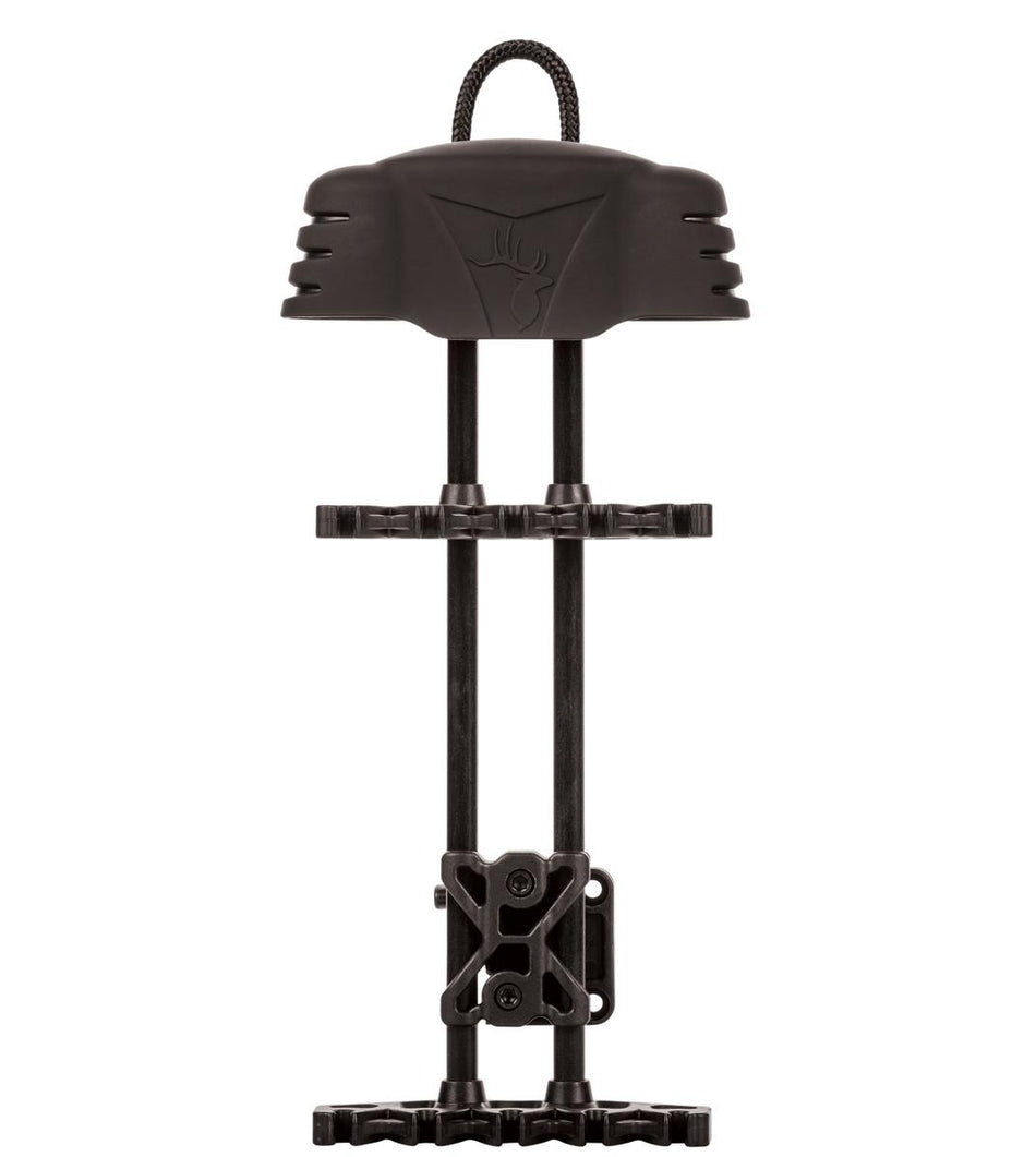 Trophy Ridge 5-Spot Bow Quiver with Dual Arrow Grippers - Black 3pc