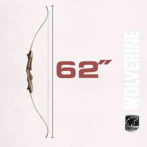 Bear Archery Wolverine 62" Take-Down Recurve Hunting Bow 29 lb RH