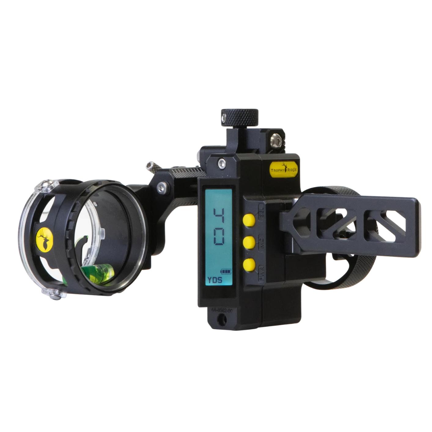 Trophy Ridge Digital React One Pin Bridge Lock Archery Sight RH .019