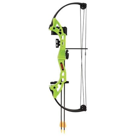 Bear Archery Brave Youth Right-Hand Compound Bow Green - Ages 8+